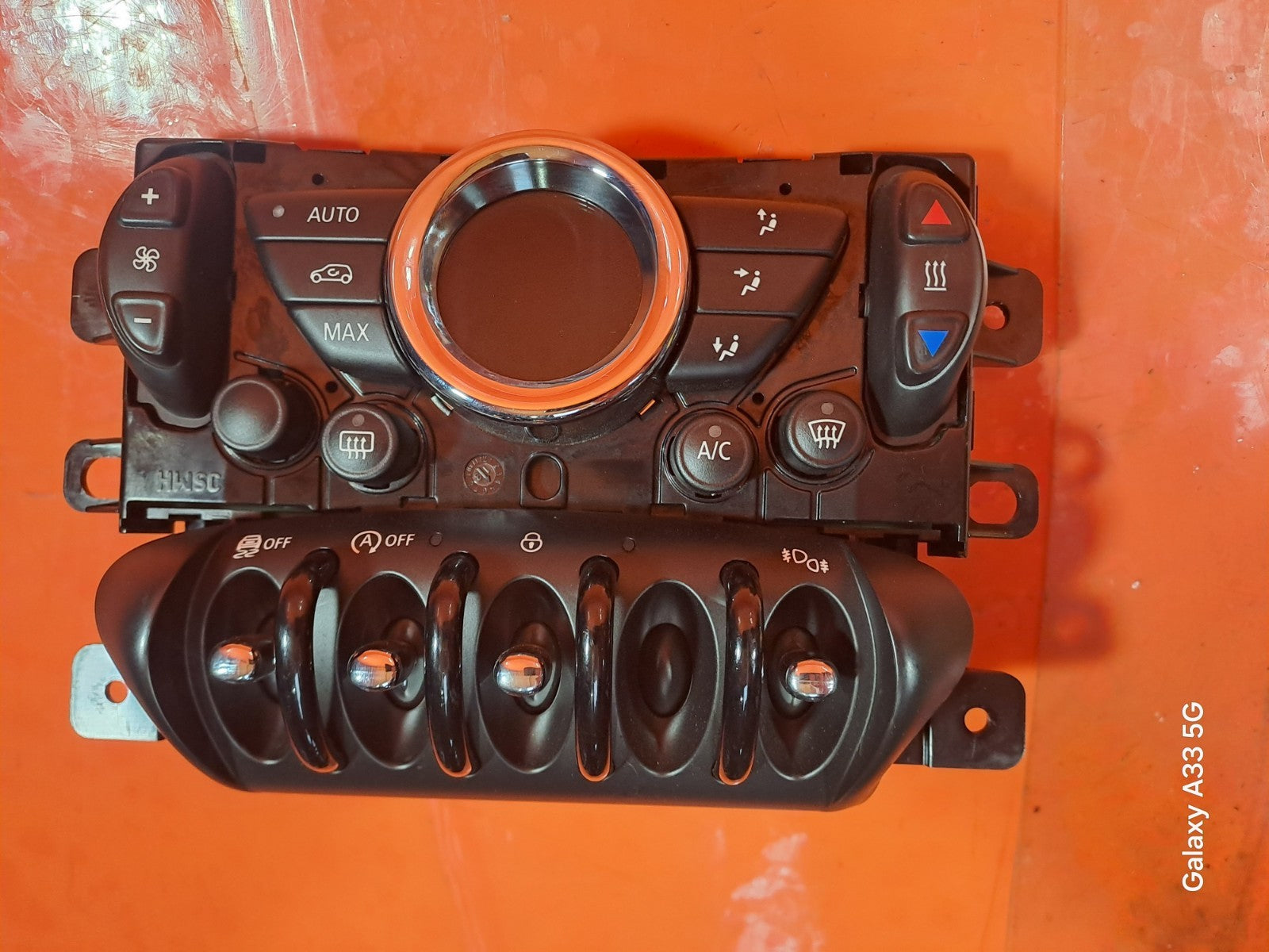 ✅MINI COUNTRYMAN ONE D MK3 1.6 DIESEL 2013 HEATER A/C CLIMATE CONTROL PANEL A304 - Image 2