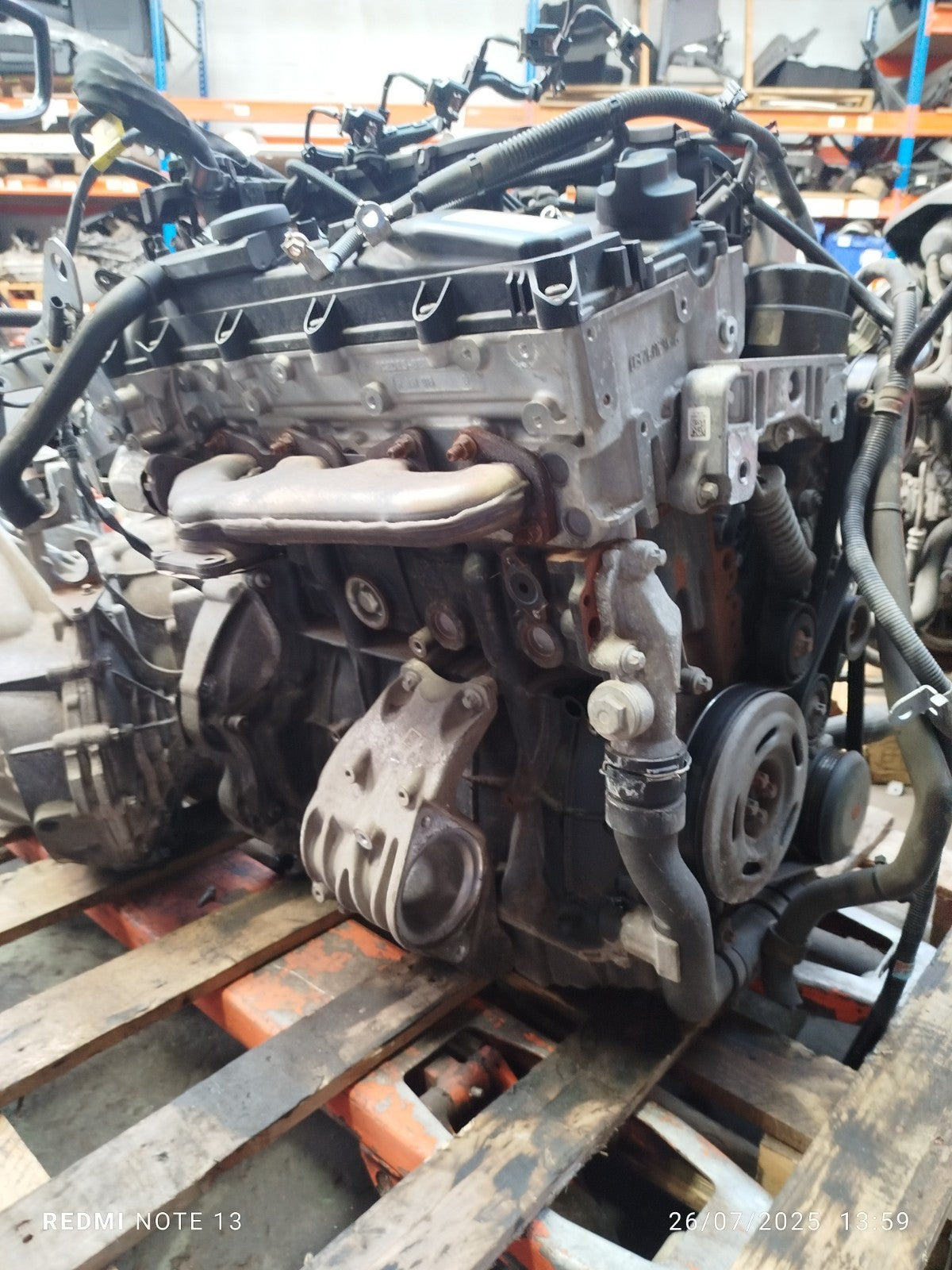 ✅MERCEDES B180 W246 1.8 DIESEL 2012 651.901 COMPLETE ENGINE A6510106010 Warranty - Image 12