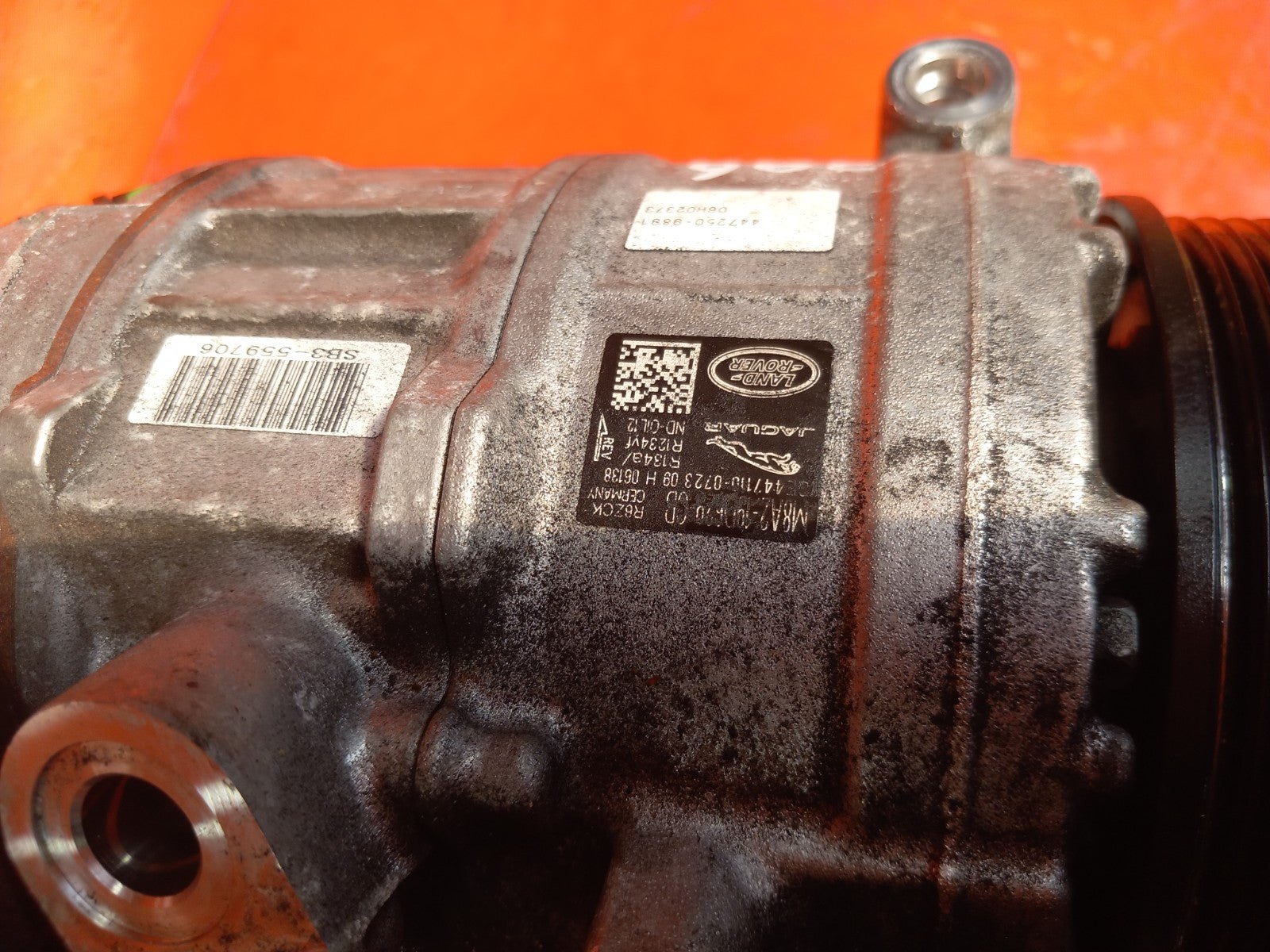 2025 Land Rover Defender L663 A/C Compressor Pump M8A2-19D629-CB Warranty A396 - Image 8