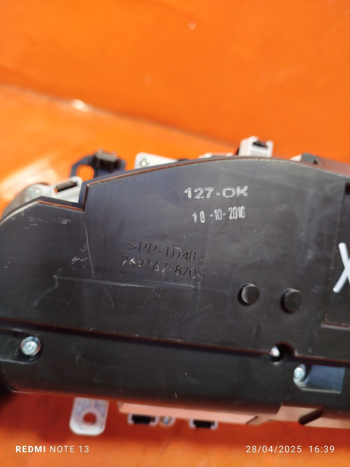 ✅12-16 VOLVO V40 INSTRUMENT CLUSTER SPEEDO 769212-810U + WARRANTY xAA - Image 12