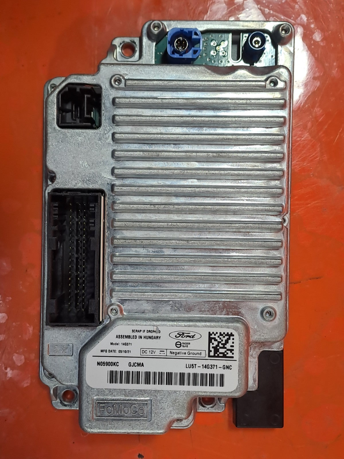 ✅2021 FORD PUMA ST-LINE X SAT NAV MODULE CONTROL UNIT LU5T-14G371-GNC + WARRANTY - Image 4