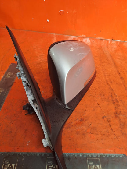 ✅2012 BMW 1 SERIES F20 URBAN 2.0D FRONT LEFT WING MIRROR SILVER A83 + WARRANTY - Image 6