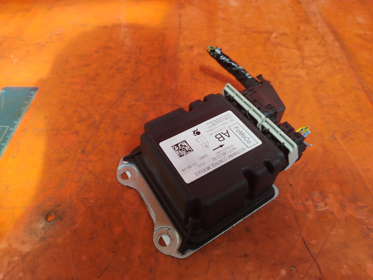 ✅2021 FORD FOCUS MK4 ACTIVE X 1.0P AIRBAG CONTROL MODULE KX7T-14B321-BC A212 - Image 1