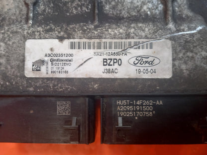 Ford Transit Custom 2.0 Diesel 2019 Engine ECU Kit KK2112A650FA BK2AV21990 A376 - Image 5