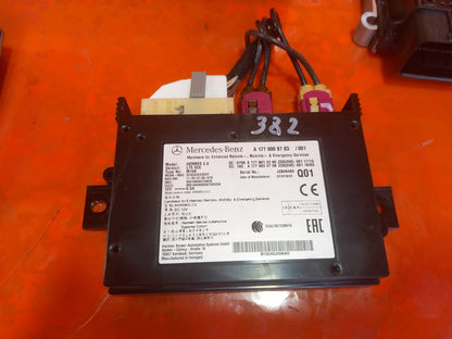 Mercedes W177 A180 Sport 1.5 Diesel 2019 Engine ECU Kit A1779009703 A0999008701  - Image 4