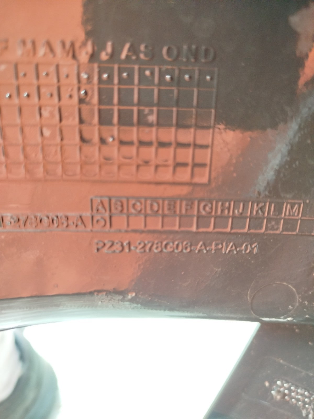 2024 Ford Transit Custom Front Right Wheel Arch Liner PZ31-278G06 Warranty A406 - Image 8