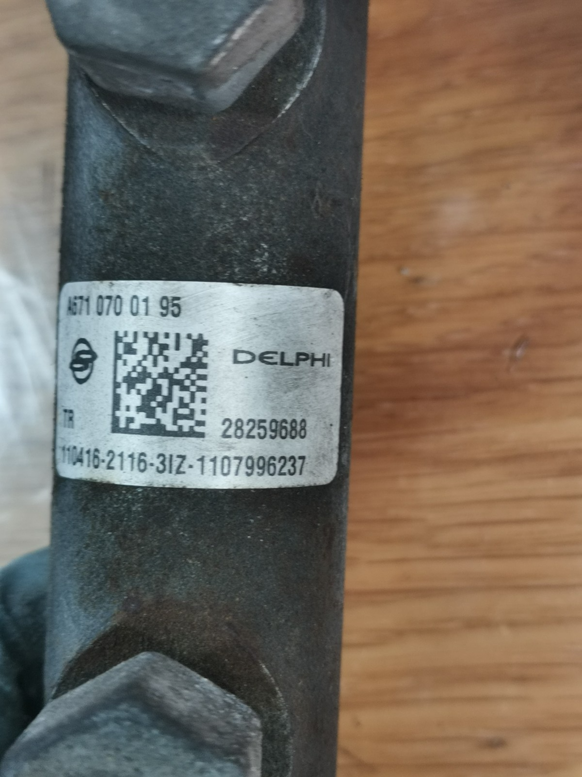 ✅2011 SSANGYONG KORANDO ES 2.0 DIESEL FUEL INJECTOR RAIL A6710700195 + WARRANTY - Image 6