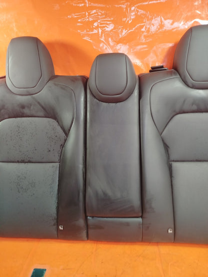 ✅TESLA MODEL 3 LONG 2024 REAR LEATHER TOP BENCH SEAT 1800020-C3-B 1800010-C3-B - Image 4