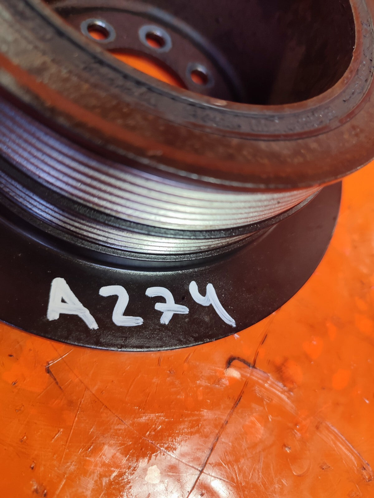 ✅RANGE ROVER VOGUE L322 4.4 PETROL M62 CRANKSHAFT PULLEY 1741773 Warranty A274 - Image 3