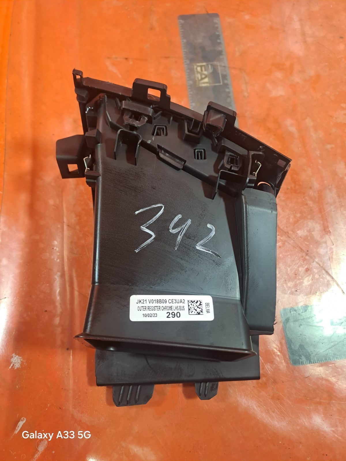 ✅2023 FORD TRANSIT CUSTOM DASHBOARD LEFT AIR VENT JK21-V018B09-CE +WARRANTY A342 - Image 5
