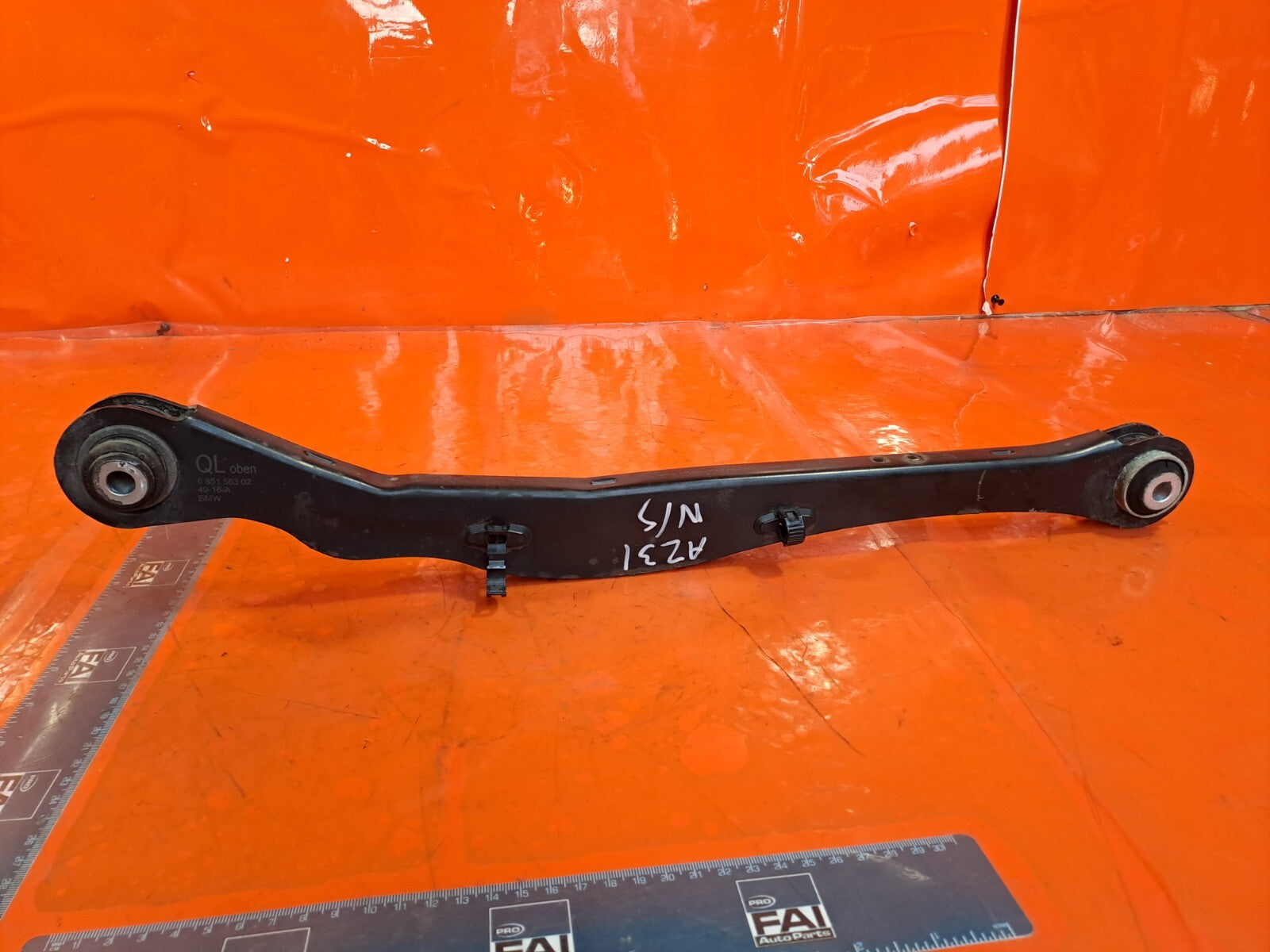 ✅2017 BMW 2 SERIES F45 REAR LEFT SUSPENSION TOP WISHBONE CONTROL ARM 6851563 - Image 3