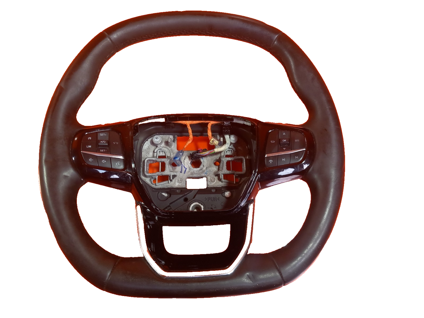 2024 Ford Transit Custom Leather Steering Wheel PZ31-3600-CE Warranty A406 - Image 1