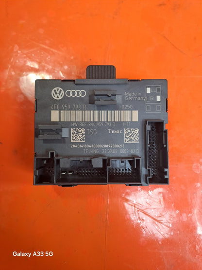 ✅2009 AUDI Q7 4L FRONT RIGHT DOOR CONTROL MODULE 4F0959793R + WARRANTY A300 - Image 1