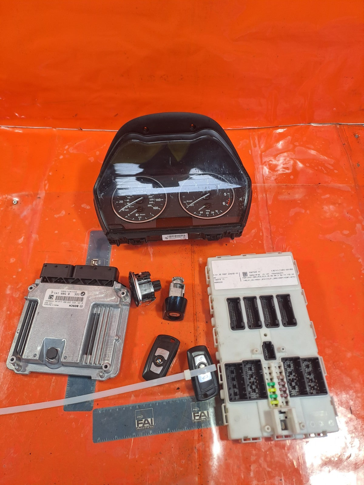 ✅2015 BMW 1 SERIES F20 ENGINE ECU KIT 8589141 + WARRANTY A320 - Image 1