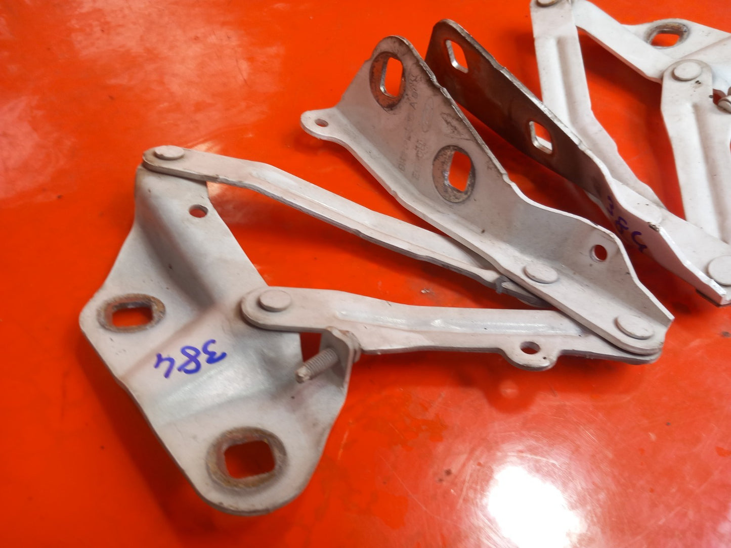 ✅2014 Ford Transit Custom Bonnet Hinges Pair Front Left Right BK21-16801-AC A384 - Image 3