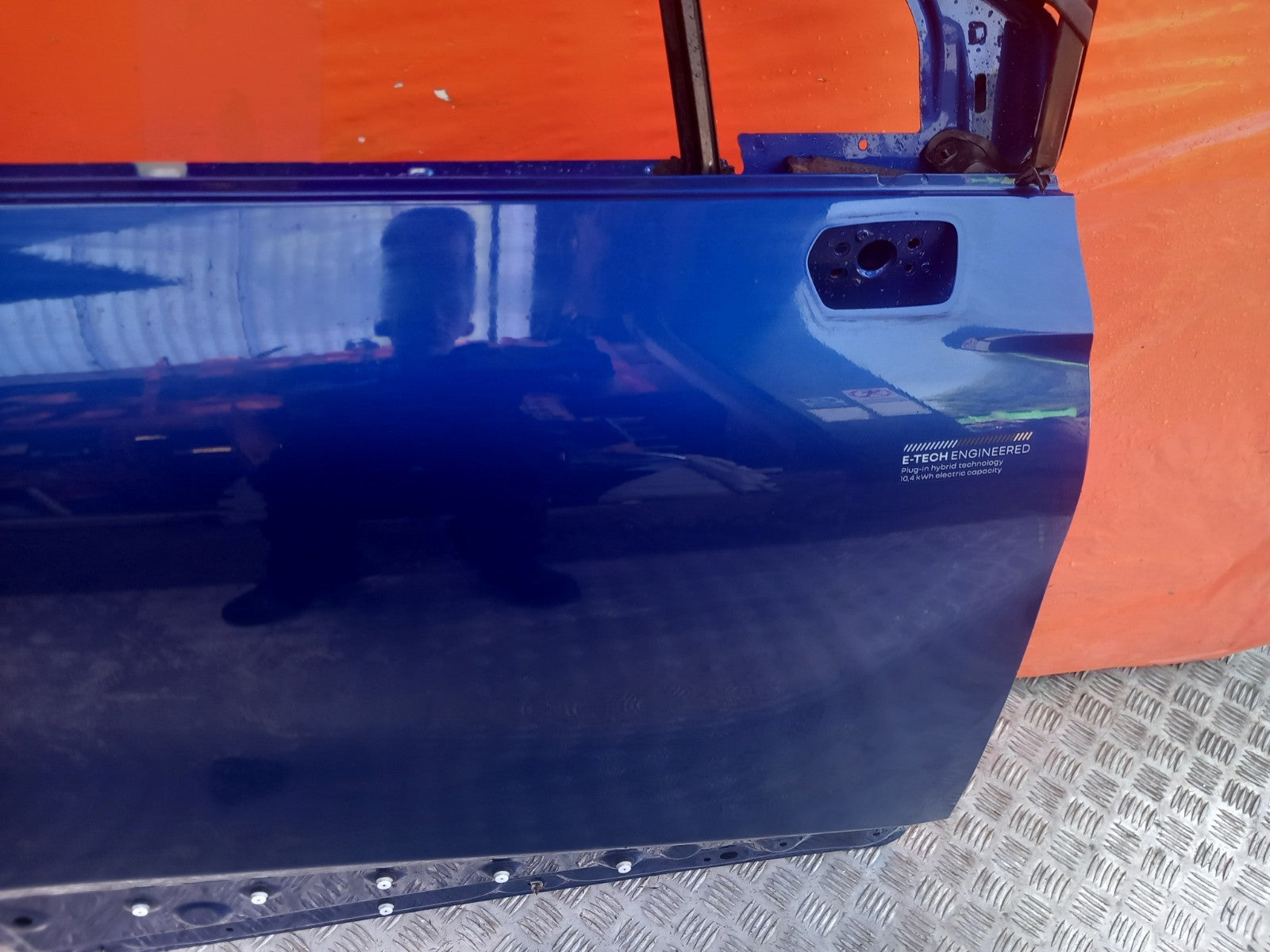 Renault Captur Iconic 1.3 Petrol 2021 Front Right Door Bare Blue Warranty A385 - Image 5