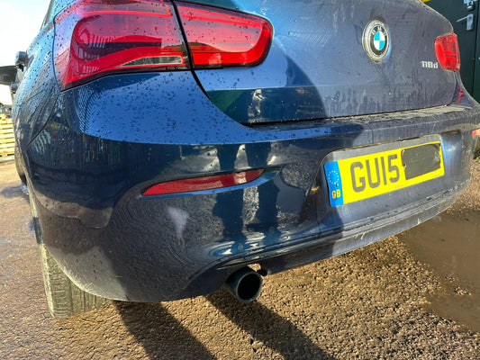 ✅2015 BMW 1 SERIES SPORT F20 2.0D REAR BUMPER BLUE (A76) + WARRANTY A316 - Image 1