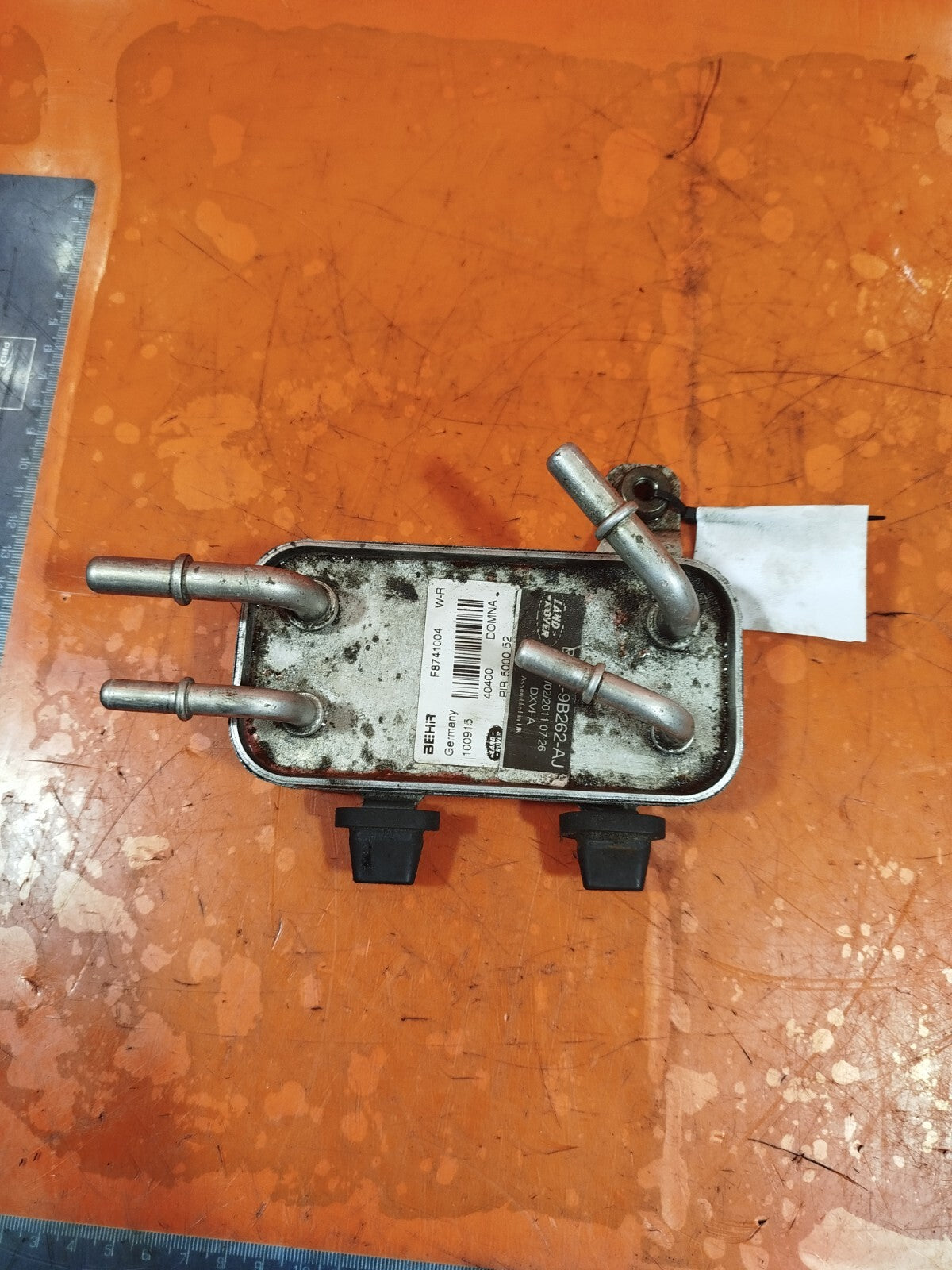 ✅2011 LAND ROVER RANGE ROVER L322 4.4D OIL COOLER BH42-9B262-AJ + WARRANTY A243 - Image 9