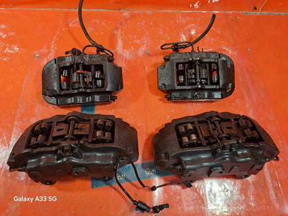 ✅AUDI Q7 S LINE QUATTRO 3.0 DIESEL 2009 FRONT & REAR BRAKE CALIPERS SET Warranty - Image 5