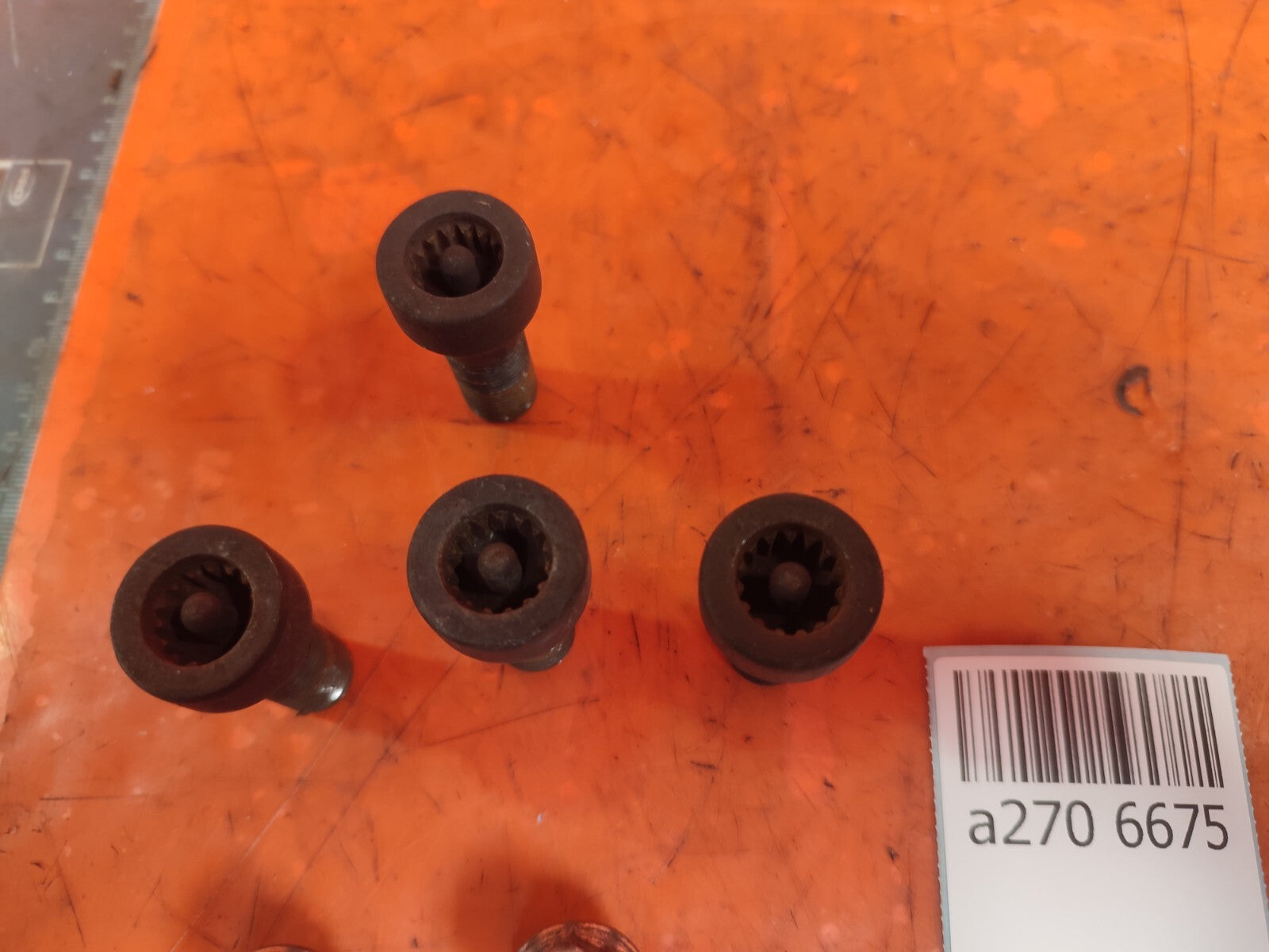 ✅2012 BMW 1 SERIES F20 LOCKING WHEEL NUT WITH KEY + WARRANTY A270 - Image 8