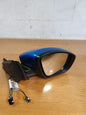✅2020 PEUGEOT 208 ALLURE EV FRONT RIGHT WING MIRROR BLUE + WARRANTY A197 - Image 1