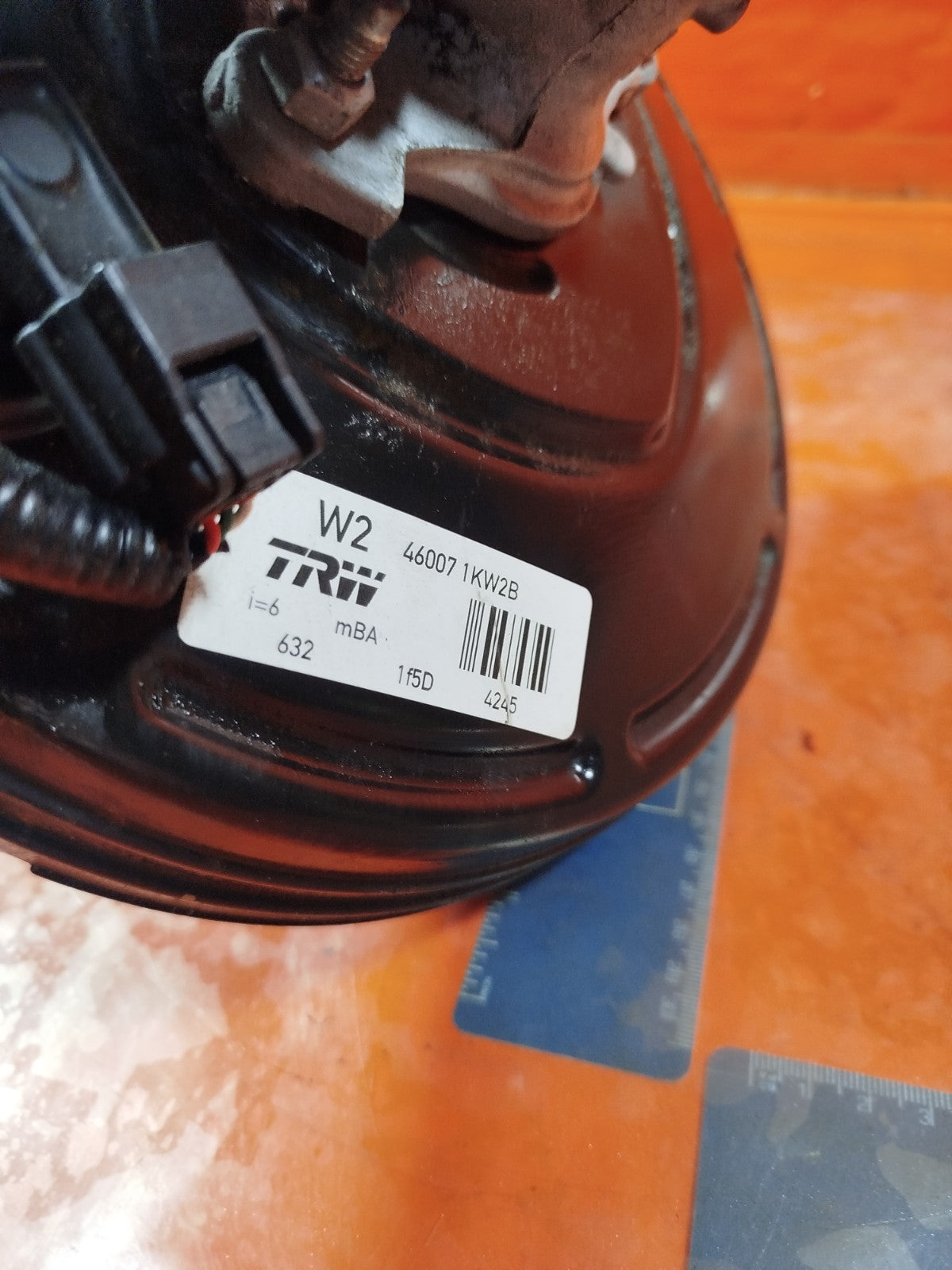 ✅NISSAN JUKE TEKNA 1.5 DIESEL 2017 BRAKE SERVO & MASTER CYLINDER 460071KW2B A322 - Image 7