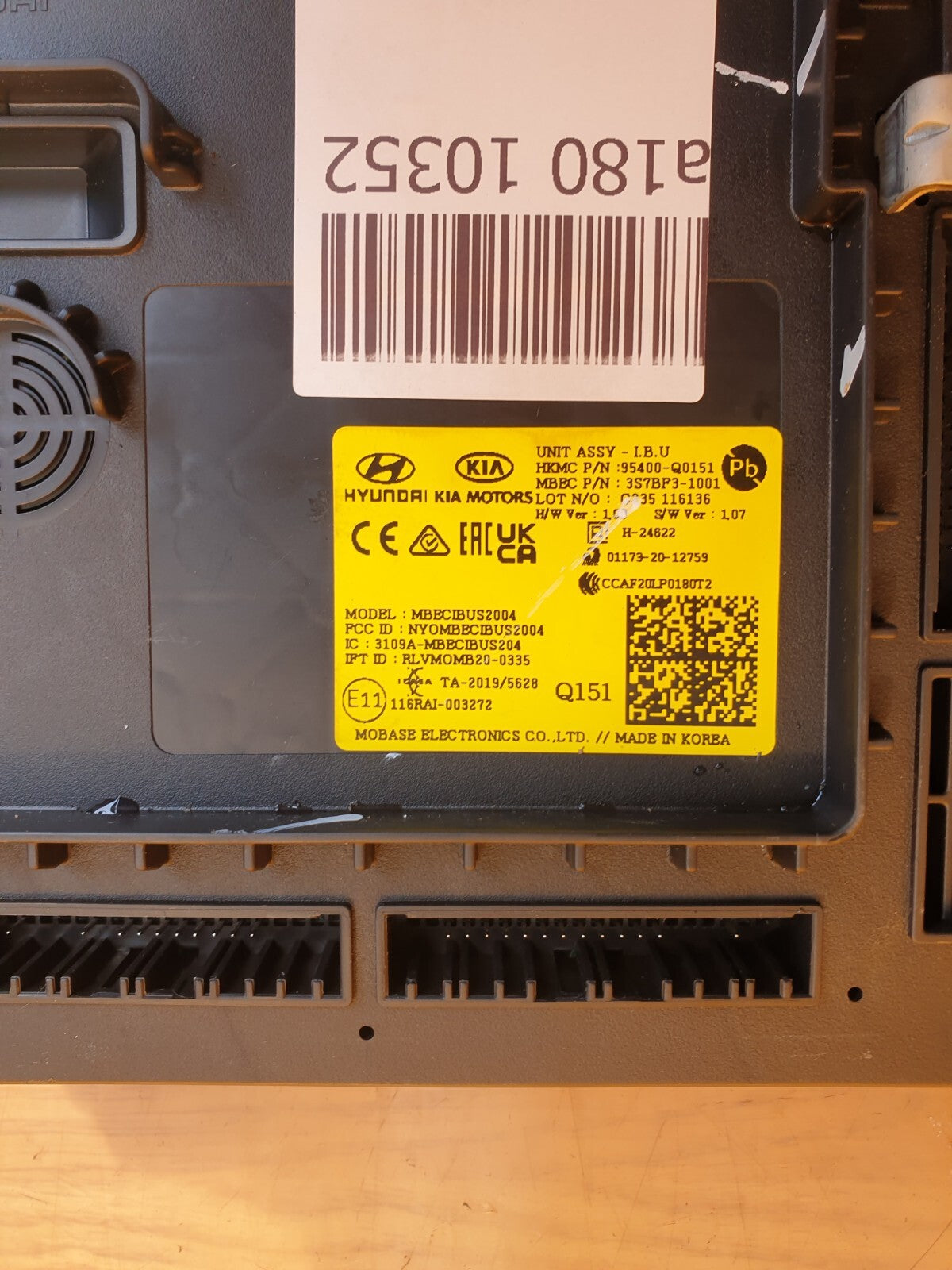 ✅2023 HYUNDAI I20 1.0P BCM BODY CONTROL MODULE ECU 95400-Q0151 + WARRANTY A180 - Image 12
