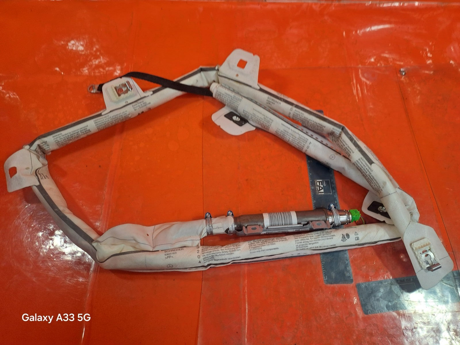 ✅MERCEDES W204 2012-2019 LEFT SIDE ROOF CURTAIN ARBAG A2048600705 Warranty xAA - Image 5