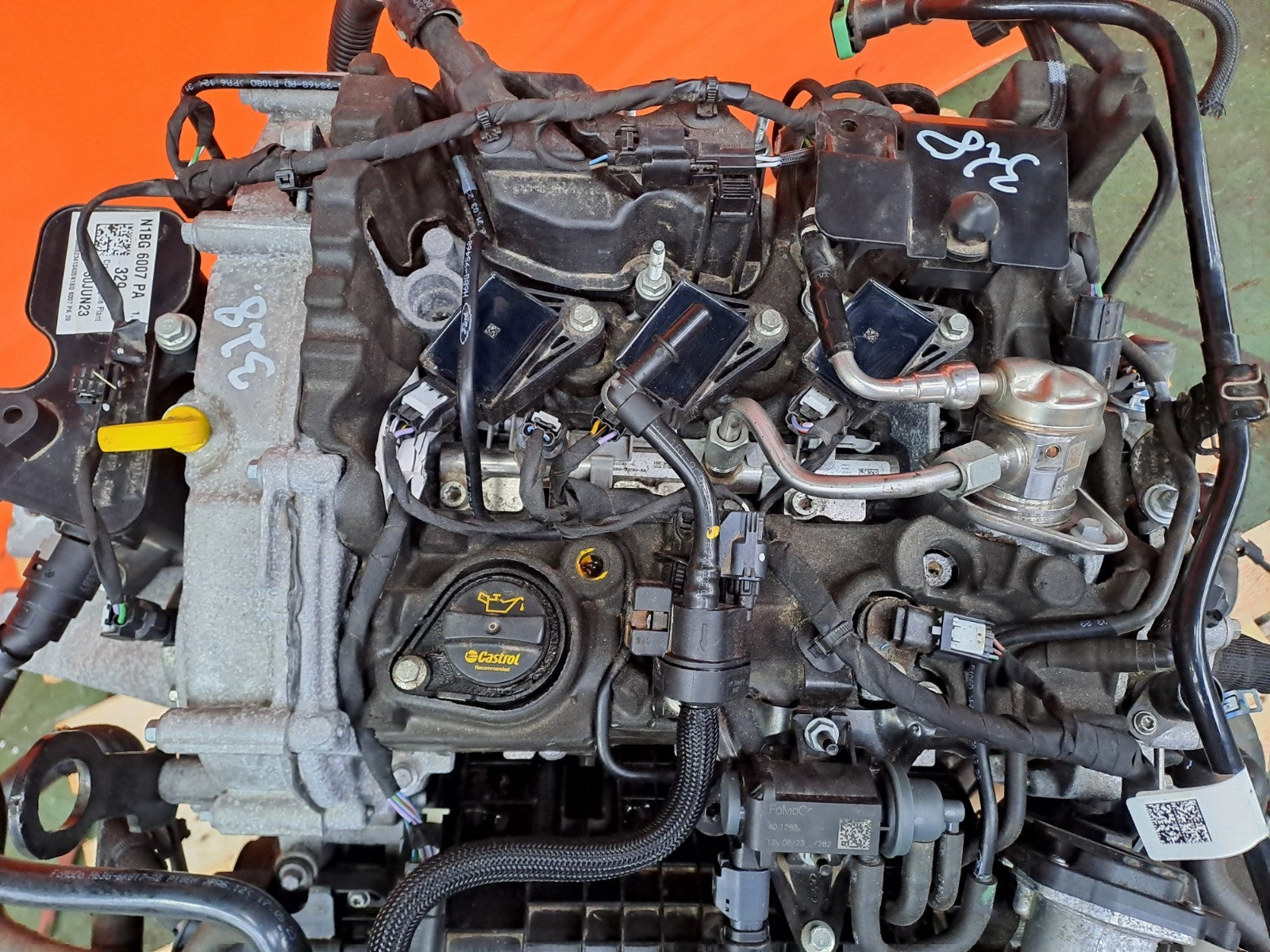 ✅FORD PUMA TITANIUM 1.0 PETROL 2023 B7JB ENGINE COMPLETE Warranty A328 - Image 4