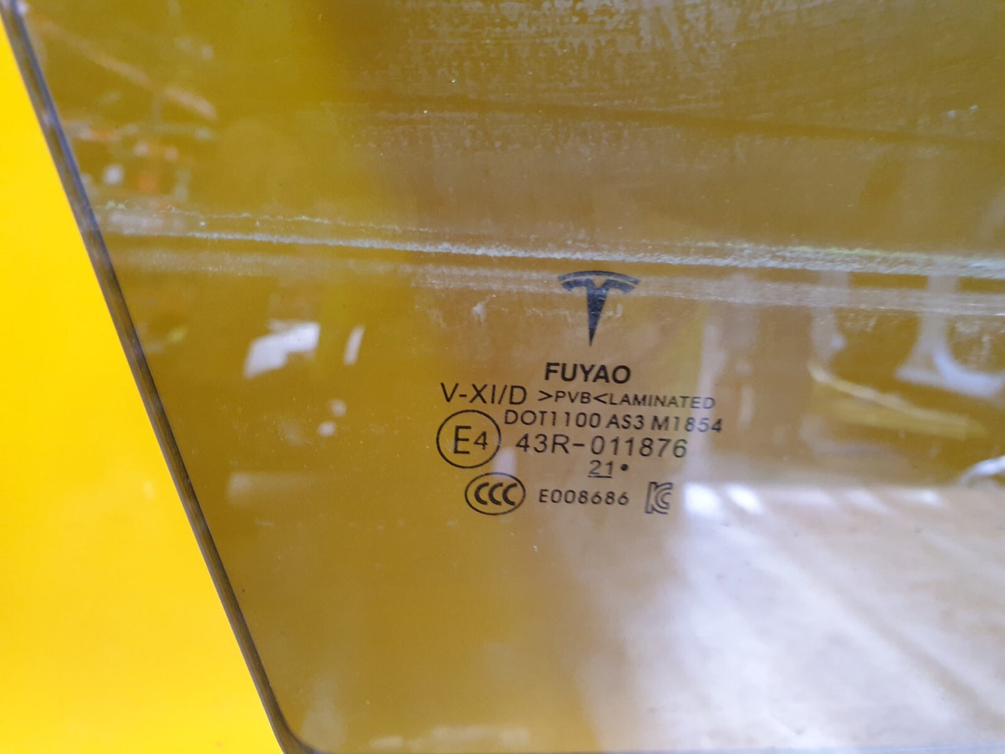 ✅2022 TESLA MODEL Y REAR RIGHT DOOR WINDOW GLASS 43R-011876 + WARRANTY A172 - Image 11