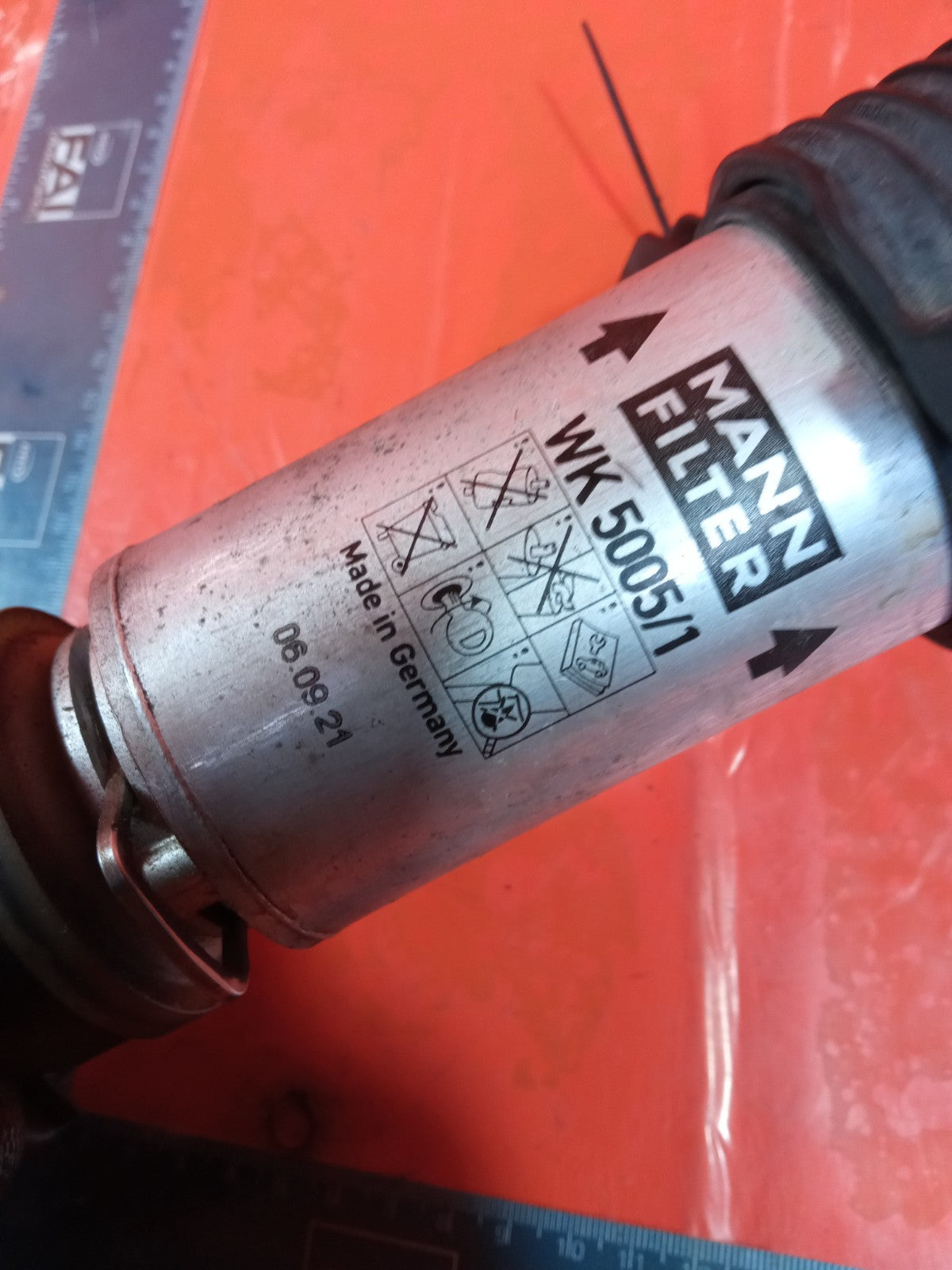 ✅2016 BMW 4 Series F33 Diesel Fuel Filter WK5005/1 + Warranty A368 - Image 9