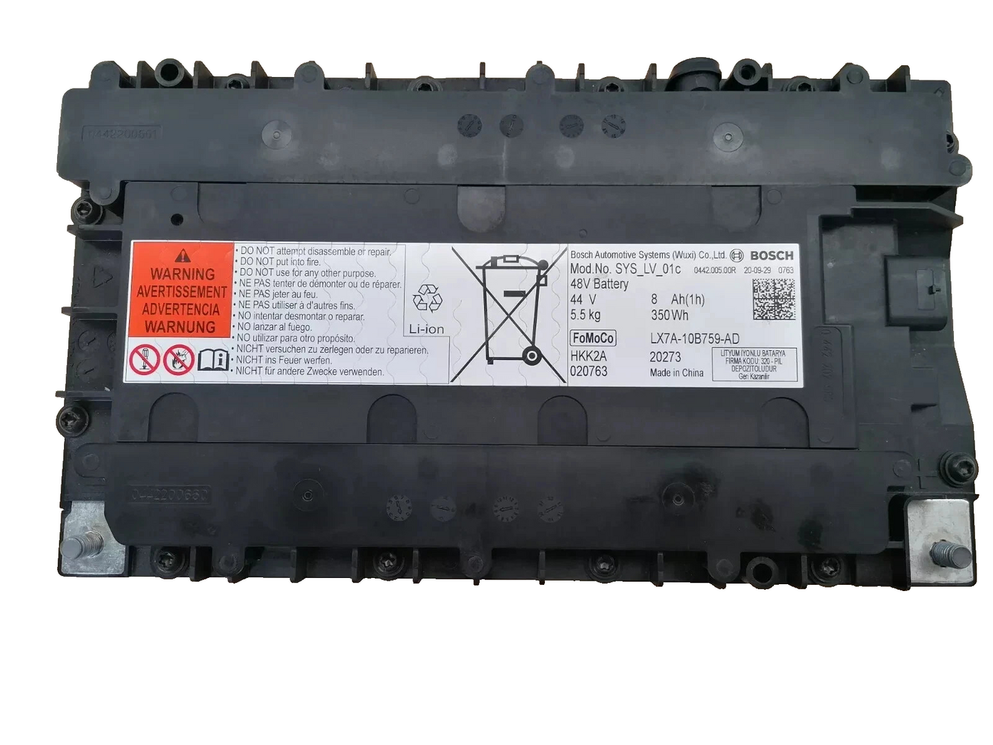✅Ford Fiesta ST-Line 1.0 Petrol 2021 Hybrid High Voltage Battery LX7A10B759AD - Image 1
