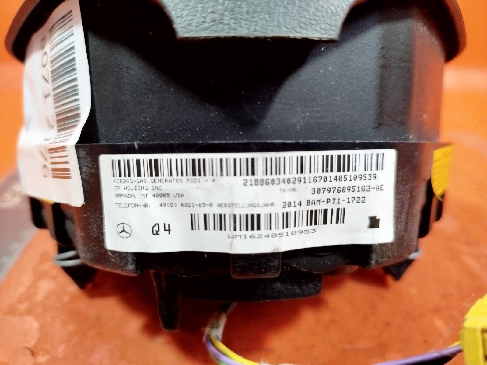 ✅Mercedes W246 B200 1.8 CDI 2014 STEERING WHEEL ARBAG Warranty A071 - Image 7