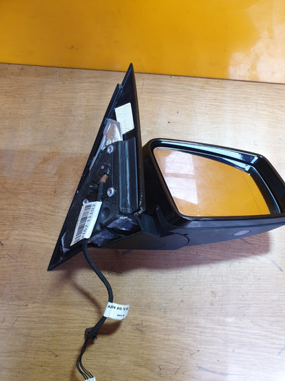 ✅2013 MERCEDES C CLASS W204 2.1CDI FRONT RIGHT WING MIRROR BLACK 197 + WARRANTY - Image 2