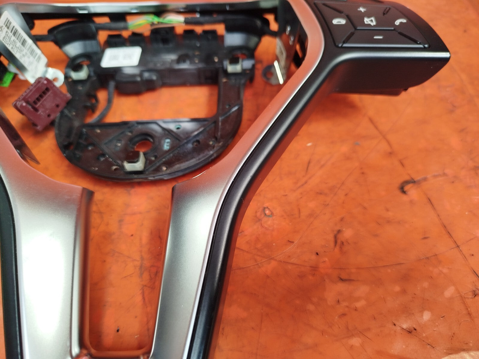 ✅MERCEDES A CLASS W176 STEERING WHEEL TRIM PANEL COVER A2185400262 xAA - Image 5