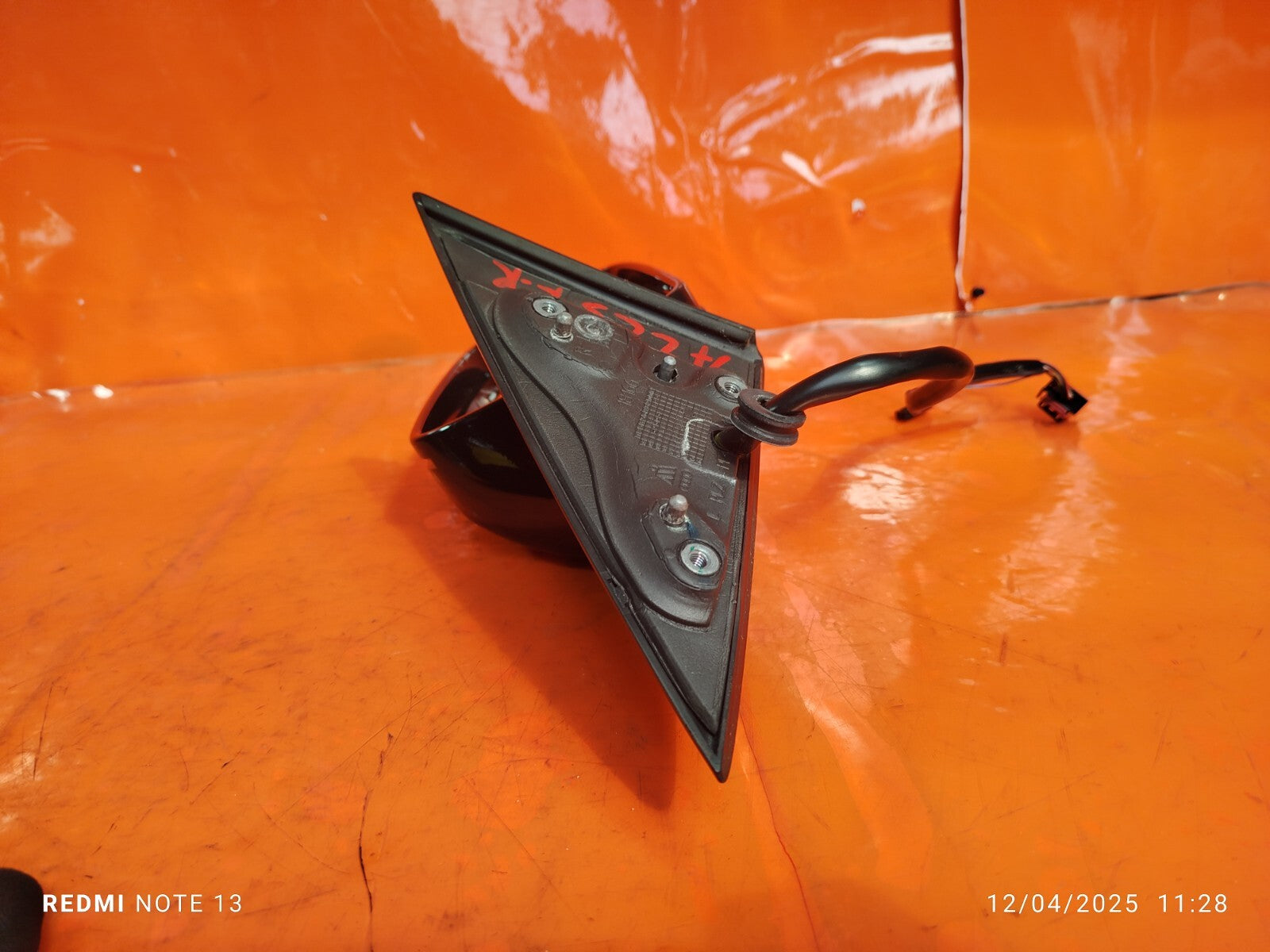 ✅2010 AUDI A5 8T S LINE 2.0P FRONT RIGHT WING MIRROR BLACK Z9Y + WARRANTY A223 - Image 4