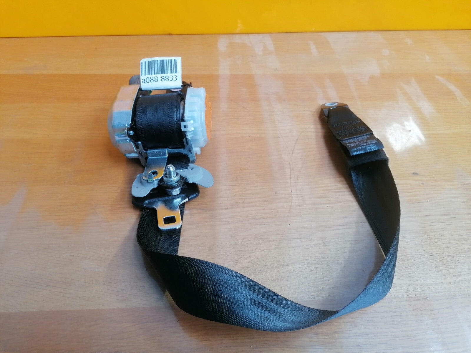 ✅2016 SSANGYONG KORANDO FRONT LEFT SEAT BELT 74602-34006 + WARRANTY A088 - Image 3