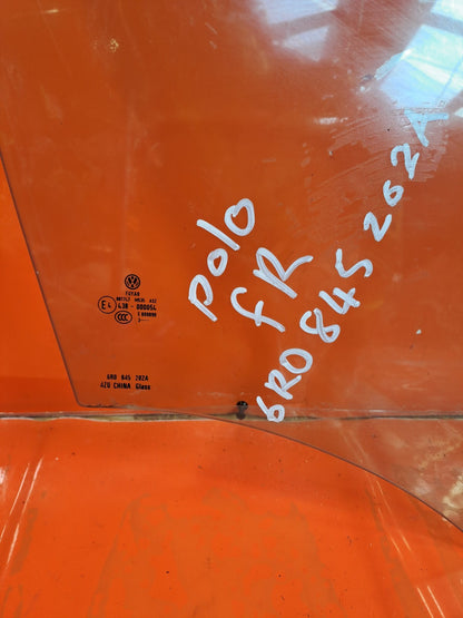 ✅VW POLO 1.0 PETROL 2021 FRONT RIGHT DOOR WINDOW GLASS 6R0845202A Warranty A214 - Image 4