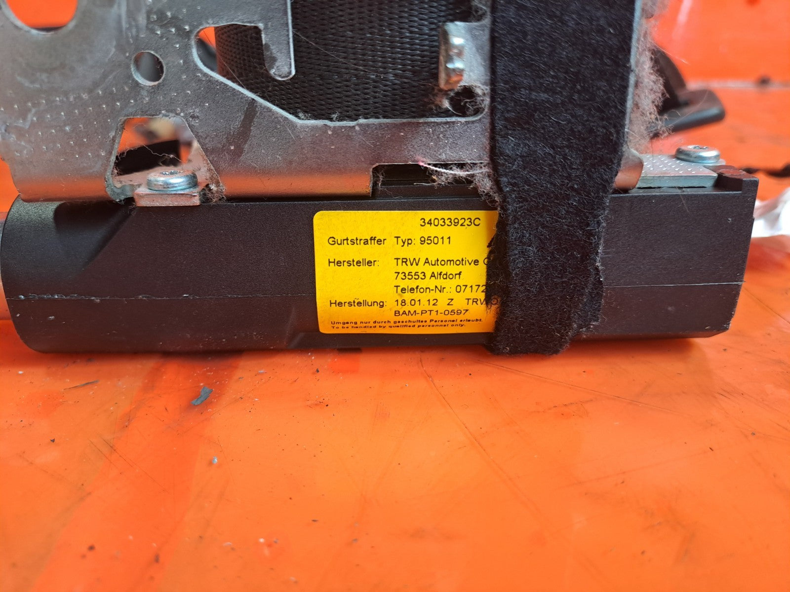 ✅Volvo Xc60 Se Awd 2012 2.4 Diesel REAR SEAT BELTS 34033923C 34031073D 34031072D - Image 4