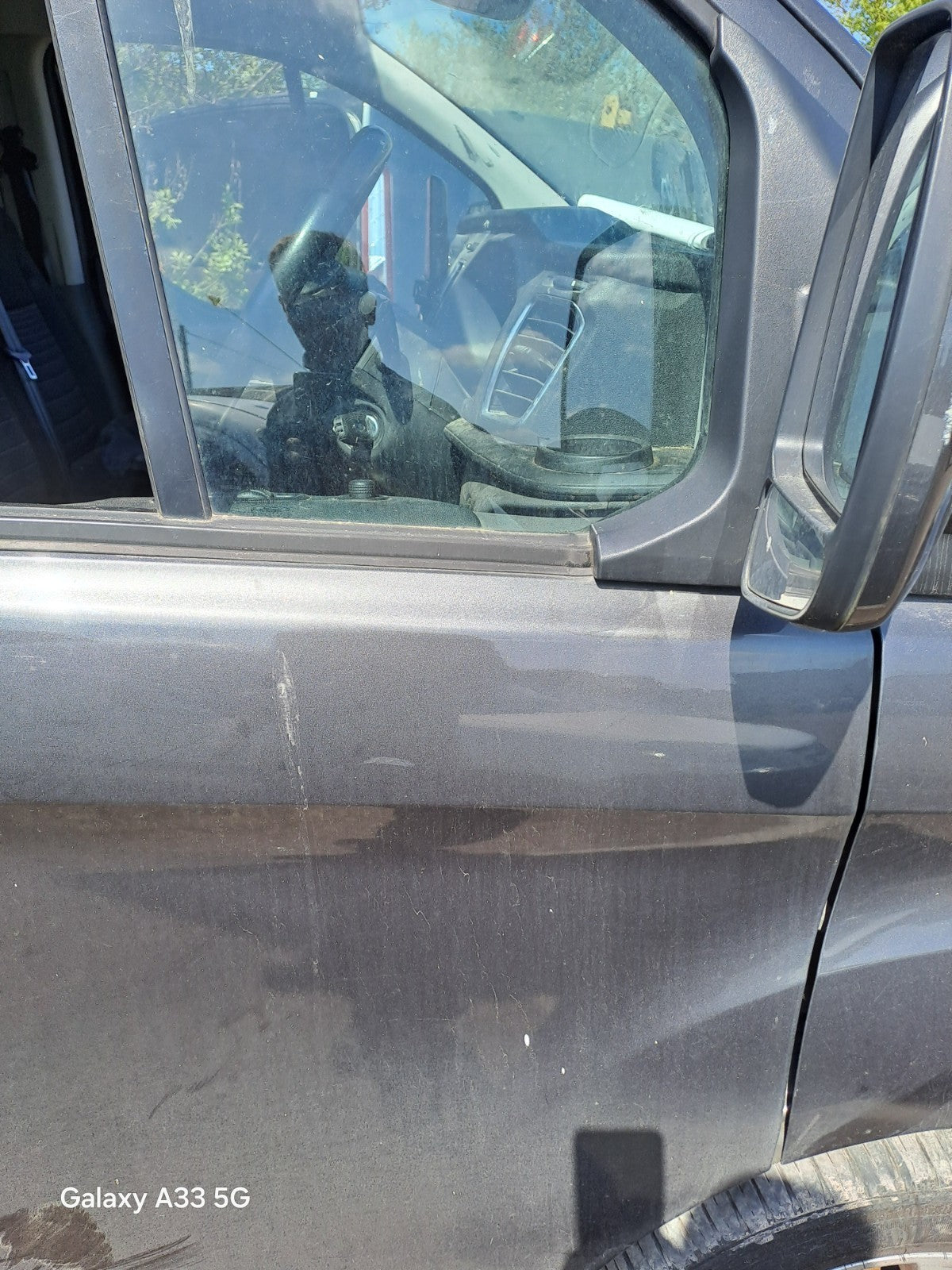 ✅2019 Ford Transit Custom Front Right Door Bare w/o Mirror Grey + Warranty A383 - Image 2