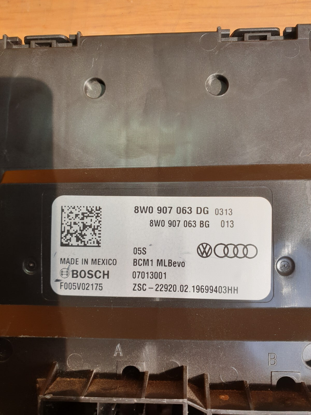2019 Audi Q5 FY 2.0TDI Body Control Module BCM 8W0907063DG Warranty A168 - Image 5