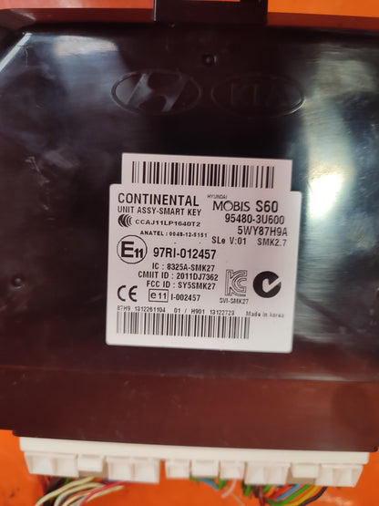 ✅KIA SPORTAGE MK3 1.7 DIESEL 2014 KEYLESS CONTROL MODULE 95480-3U600 Warranty - Image 3