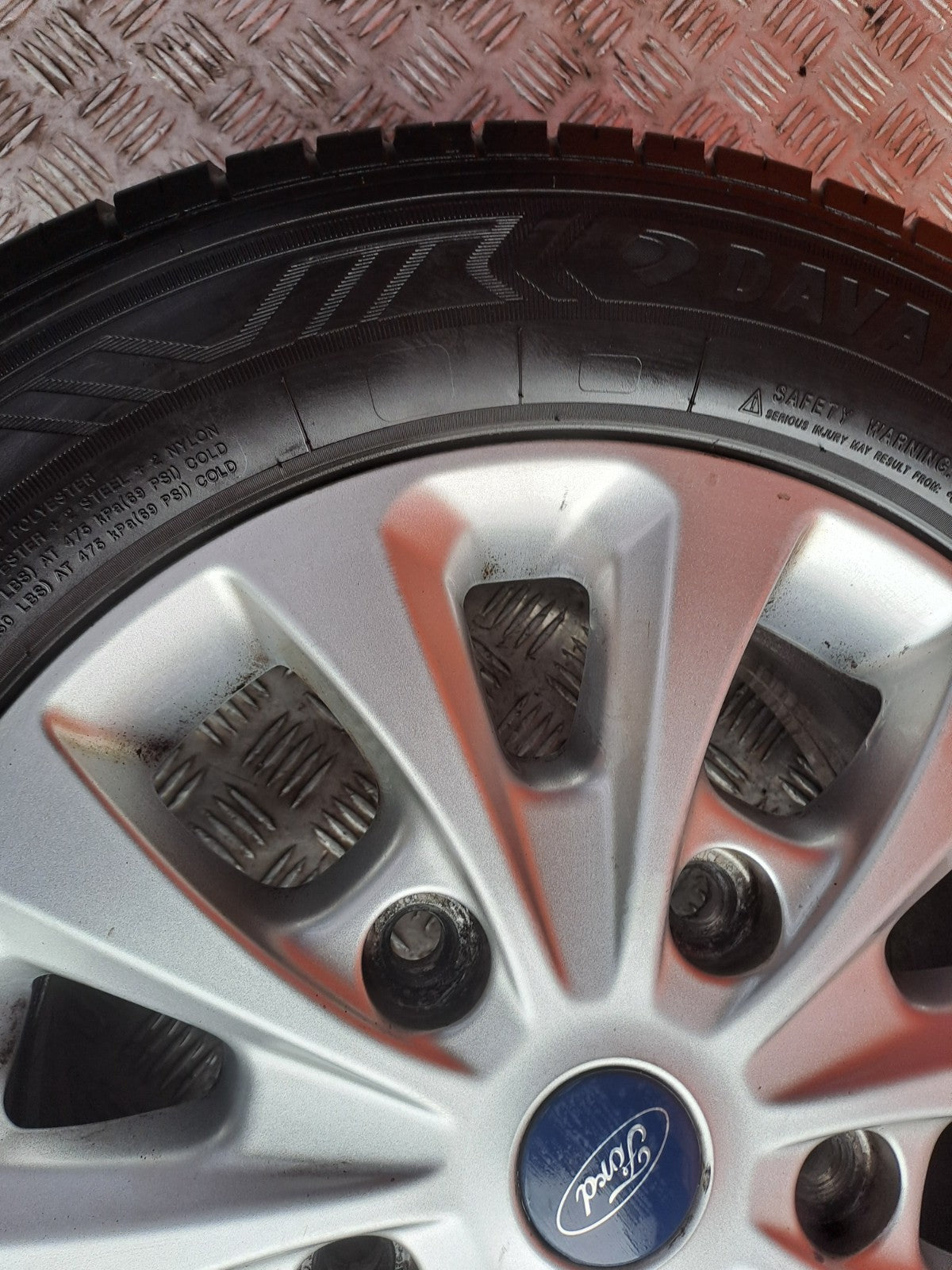 ✅2021 Ford Transit Custom Alloy Wheel with Tyre 215/65 R16 JK21-GA A370 - Image 3