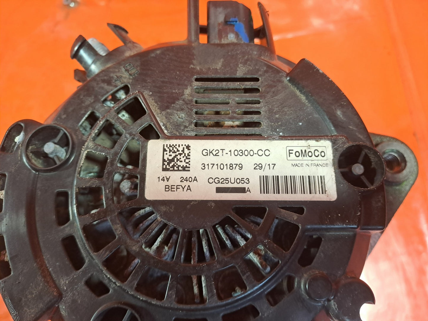 ✅Ford Tourneo Custom 2.0 Diesel 2017 Alternator GK2T10300CC Warranty A359 - Image 7
