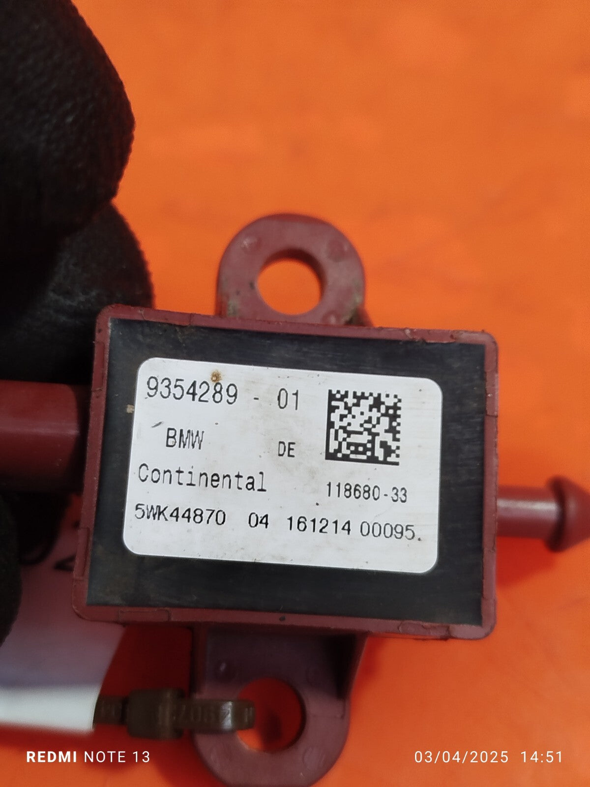 ✅BMW F45 216D 1.5 DIESEL 2017 ARBAG CRASH IMPACT SENSOR 9354289 Warranty A231 - Image 7