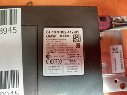 ✅2015 BMW 1 SERIES F21 TELEMATICS BLUETOOTH CONTROL MODULE 9382417 + WARRANTY - Image 3