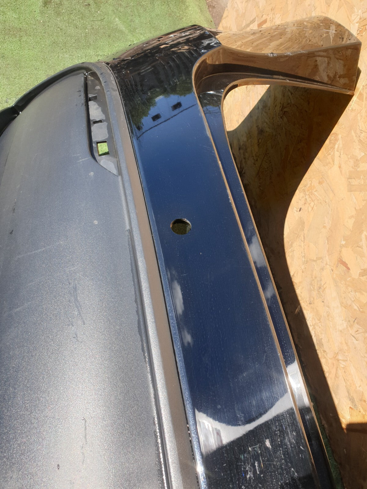 TESLA MODEL Y 2020-2024 REAR BUMPER BLACK Damaged xAA - Image 11