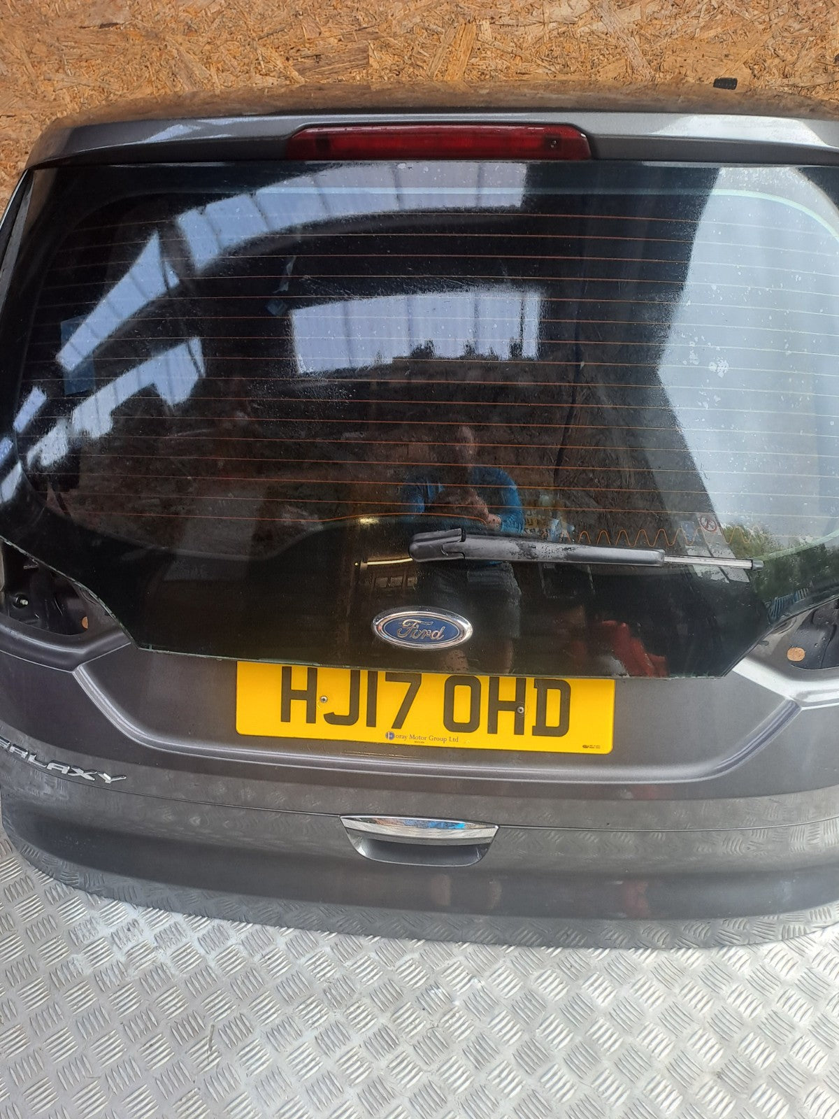 ✅2017 FORD GALAXY ZETEC MK4 TAILGATE BOOT LID GREY + WARRANTY A296 - Image 4
