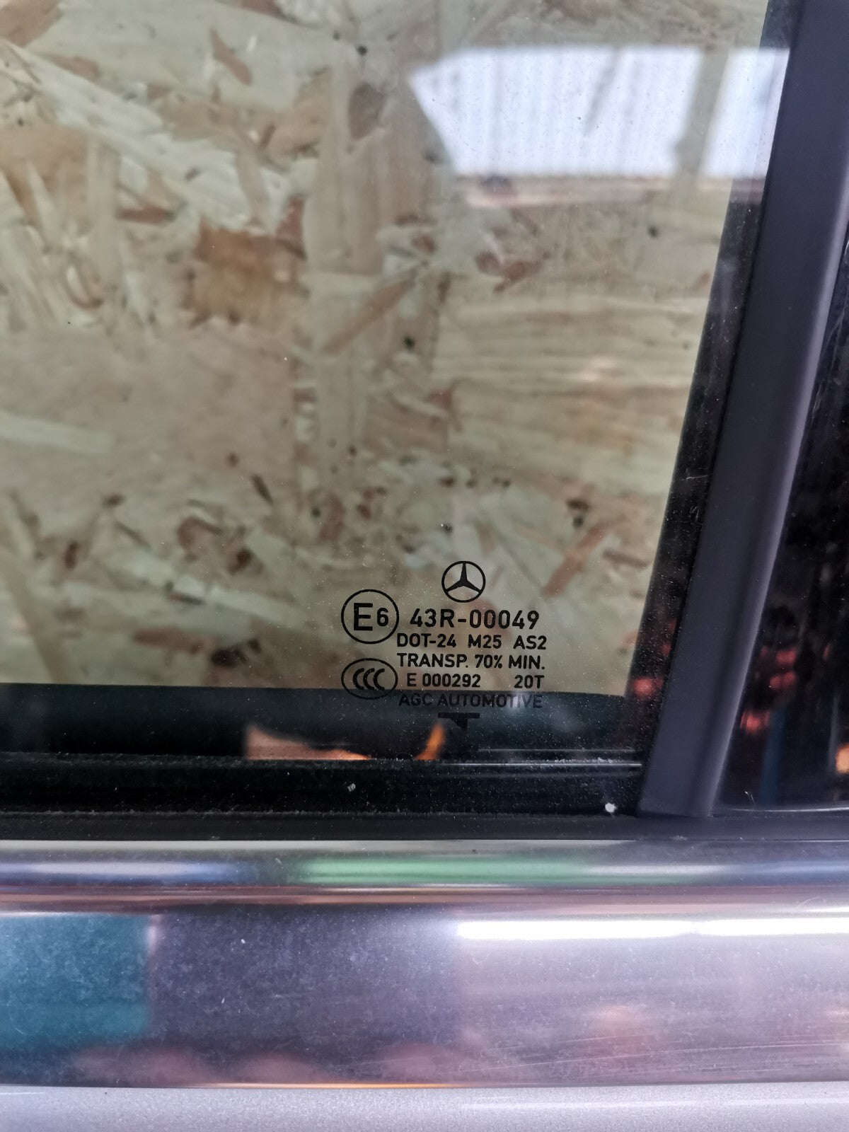 ✅2015 MERCEDES C CLASS W205 estate 2.0 REAR LEFT DOOR SILVER 775 small scratches - Image 5