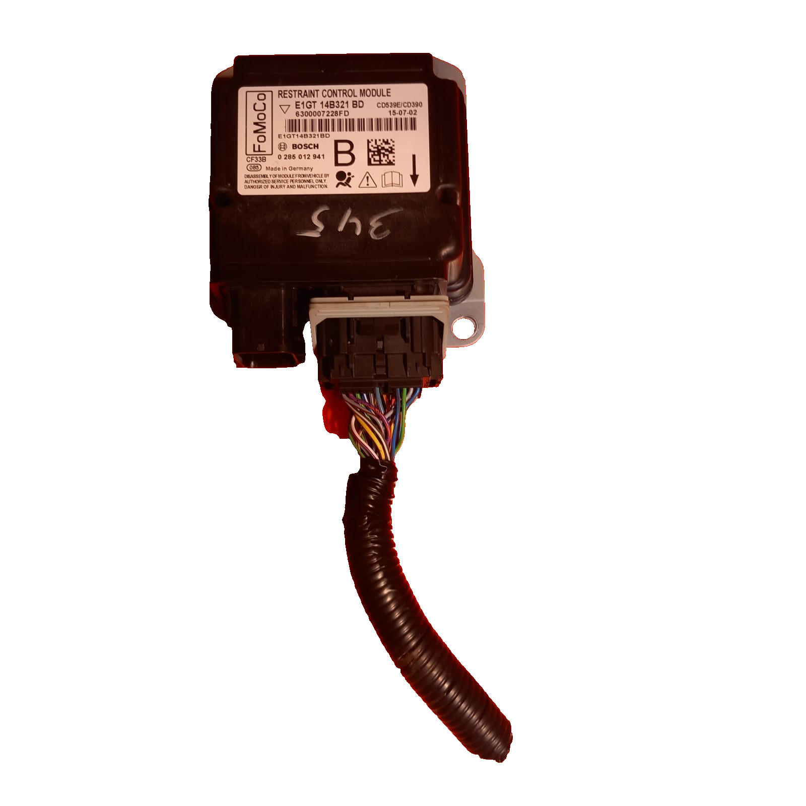 2019 Ford Galaxy MK3 Zetec Abag Control Module E1GT-14B321-BD Warranty A345 - Image 1